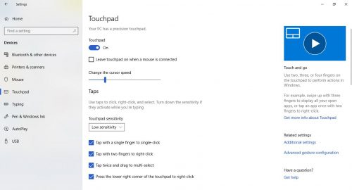download touchpad drivers for windows 10